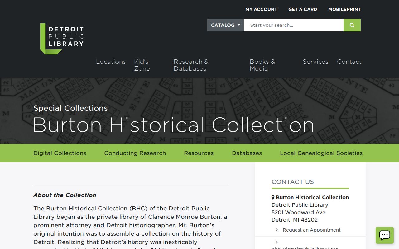 Westland previous residents Burton Historical Collection archive research
